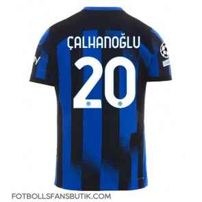 Inter Milan Hakan Calhanoglu #20 Replika Hemmatröja 2023-24 Kortärmad